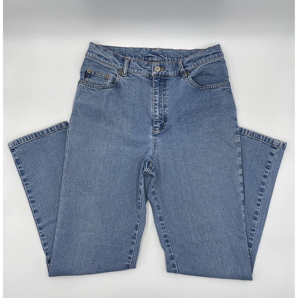 Lauren Jeans Co Ralph Lauren Womenβ Size 4 Denim Blue Jeans 28" inseam #C88